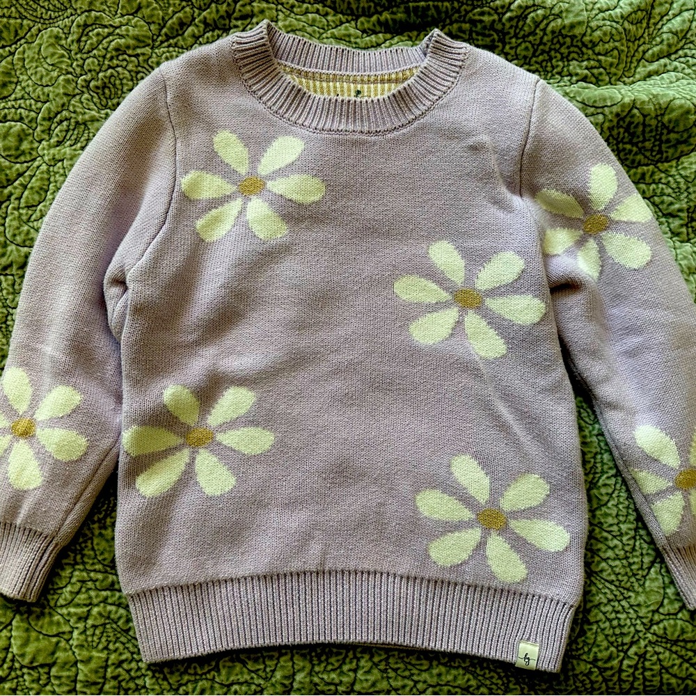 Love and grow size 8 sweater